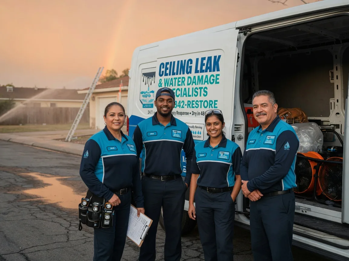 Ceiling Leak Cleanup company in Wolcottville, IN
